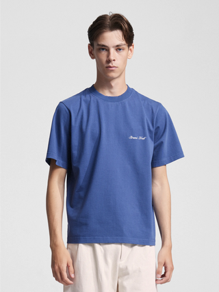 Gardening Label T-shirt - Blue