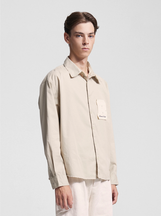 Longsleeve Varsity Shirt - Desert