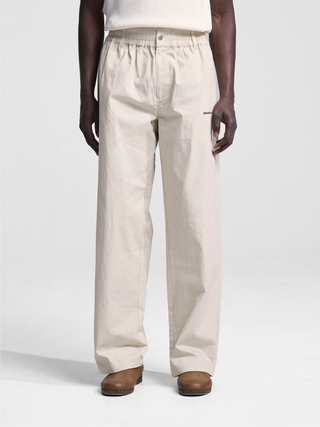 Ripstop Text Logo Pants - Off White