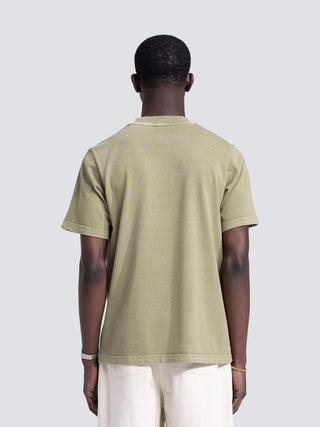 Chest Pocket T-Shirt - Washed Olive Green