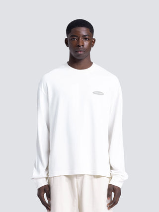 "F*ck Off I'm Gardening” Longsleeve Distressed - White