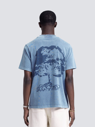 Roots T-Shirt - Washed Navy