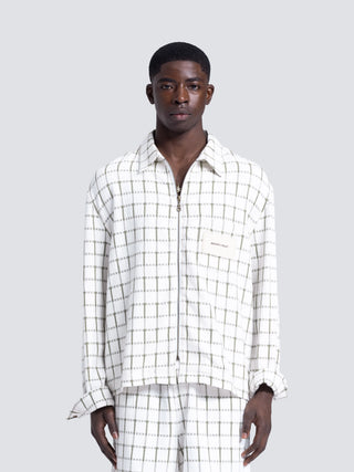 Tea Cloth Overshirt - Green