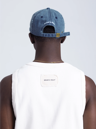 F*ck Off I'm Gardening Cap Distressed - Washed Navy