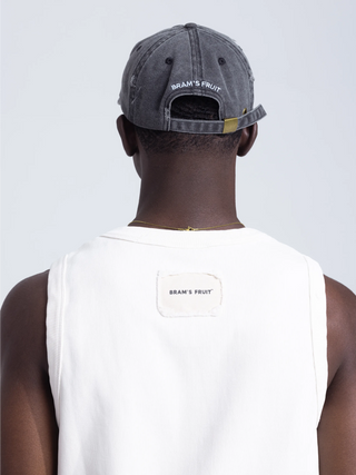 Logo Cap Distressed - Washed Charcoal