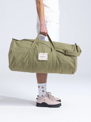 Canvas Duffle Bag 90l - Olive Green