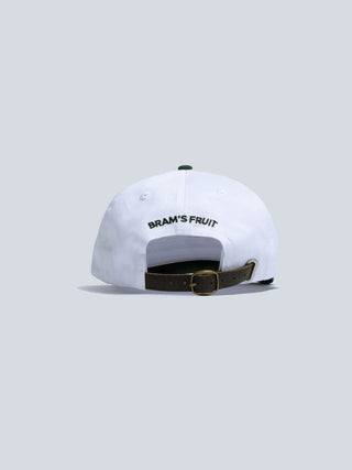 Canopy Cap - White-Green Striped