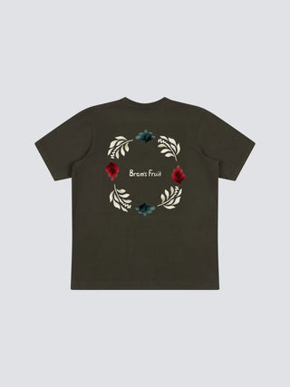 Flora T-shirt - Solid Charcoal Black