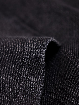 Chest Pocket Crewneck - Washed Charcoal Black