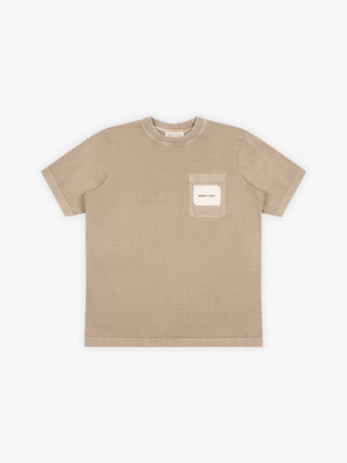 Chest Pocket T-shirt - Sand