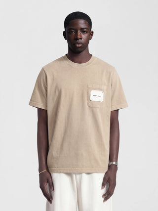 Chest Pocket T-shirt - Sand