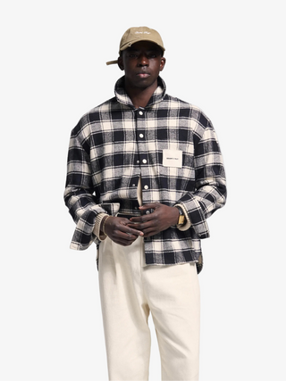 Flanel Overshirt - Black