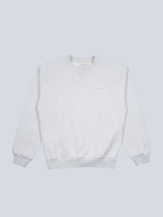 Cut & Sew “F*ck Off I'm Gardening” Crewneck - Grey Melange