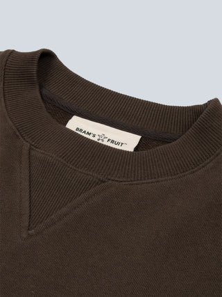 Cut & Sew “F*ck Off I'm Gardening” Crewneck - Washed Charcoal