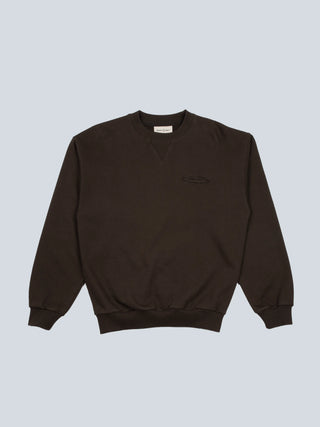 Cut & Sew “F*ck Off I'm Gardening” Crewneck - Washed Charcoal
