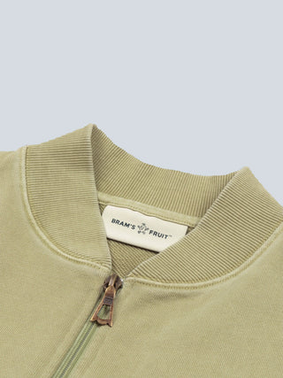 Cut & Sew “F*ck Off I'm Gardening” Sleeveless Vest - Washed Olive
