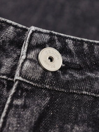 Denim Trousers - Washed Black