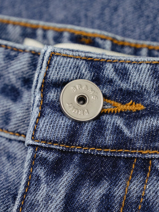 Denim Trousers - Washed Indigo
