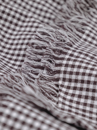 Distressed Farmer’s Shirt LS - Brown