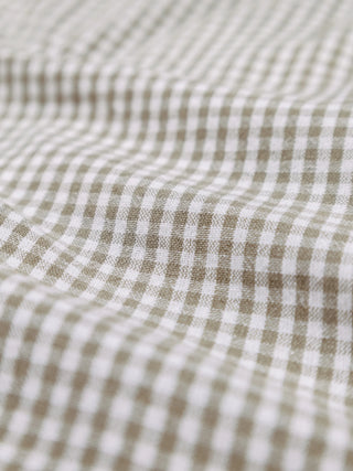 Distressed Farmer’s Shirt LS - Olive Green