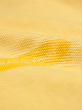 Distressed “F*ck Off I’m Gardening” Longsleeve - Washed Sunrise Yellow