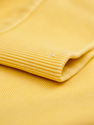Distressed “F*ck Off I’m Gardening” Longsleeve - Washed Sunrise Yellow