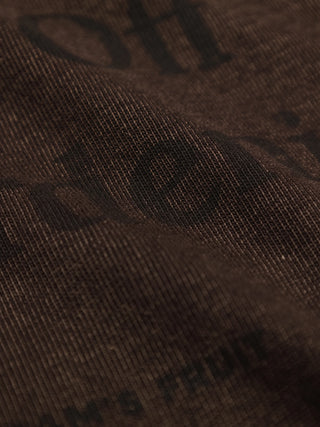 Distressed “F*ck Off I’m Gardening” T-shirt - Brown