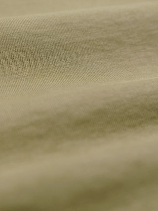 Distressed Script Logo T-shirt - Olive Green