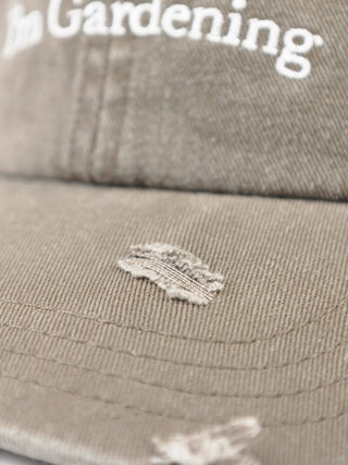 ''F*ck Off I’m Gardening'' Cap Distressed - Clay