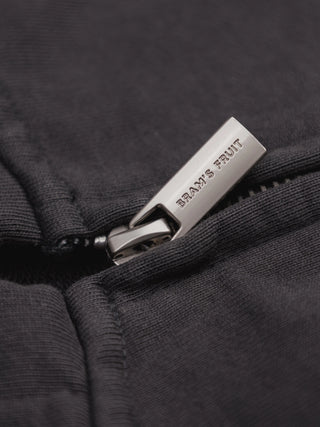 Gardener Zipper Hoodie - Shadow Black
