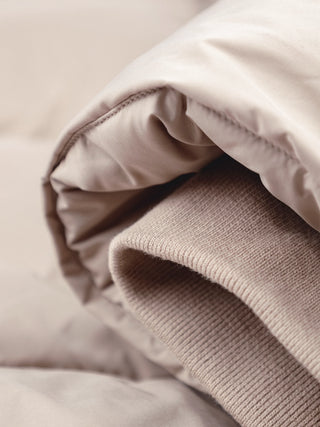 Hooded Puffer Jacket - Khaki
