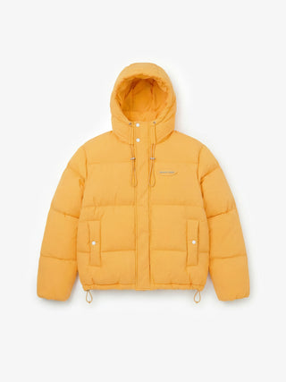 Hooded Puffer Jacket - Sunrise Yellow