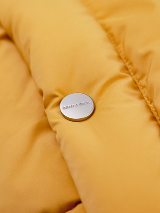 Hooded Puffer Jacket - Sunrise Yellow