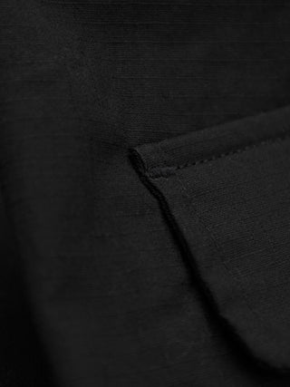 Ripstop Cargo Trousers - Black