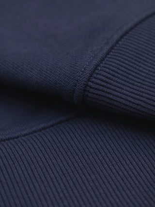 Script Logo Quarter Zip - Midnight Blue