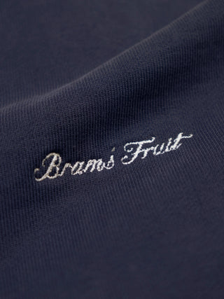 Script Logo Cardigan Sweat - Midnight Blue
