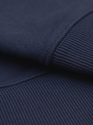 Script Logo Cardigan Sweat - Midnight Blue