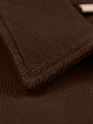Script Logo Full Zip - Brown