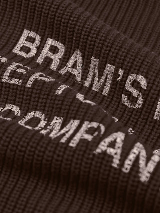 Stamp Knit - Brown