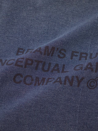 Stamp Waffle Longsleeve - Washed Midnight Blue