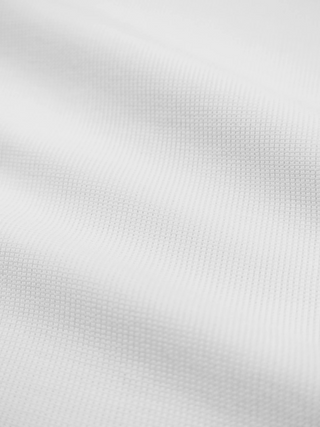 Stamp Waffle Longsleeve - White