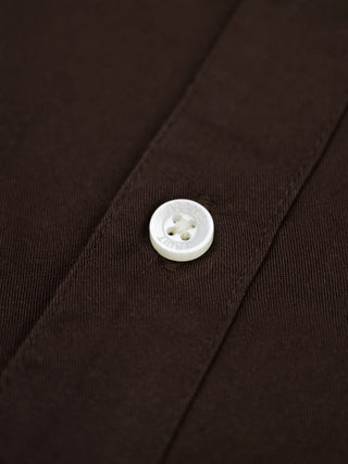 Varsity Shirt LS - Brown