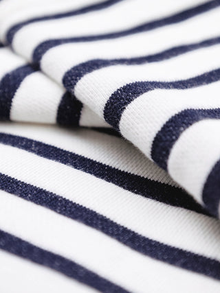 Varsity Striped T-shirt - Navy