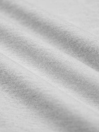 Fitted Script Logo T-shirt - Natural Melange