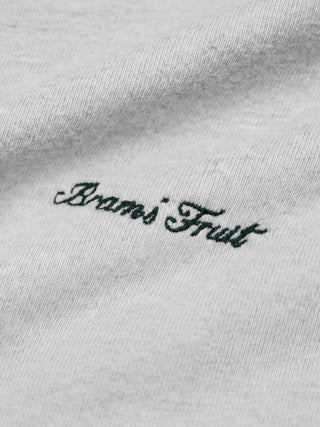 Script Logo Henley Longsleeve - Natural Melange