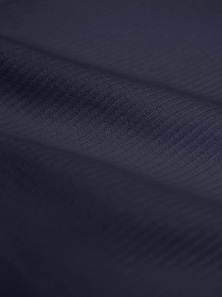Script Logo Henley Longsleeve - Midnight Blue