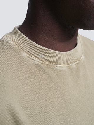Distressed "F*ck Off I'm Gardening" Longsleeve - Washed Khaki