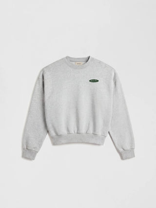 Distressed “F*ck Off I'm Gardening” Crewneck - Grey Melange