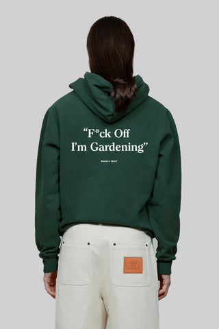 F*ck Off I'm Gardening Hoodie - Green