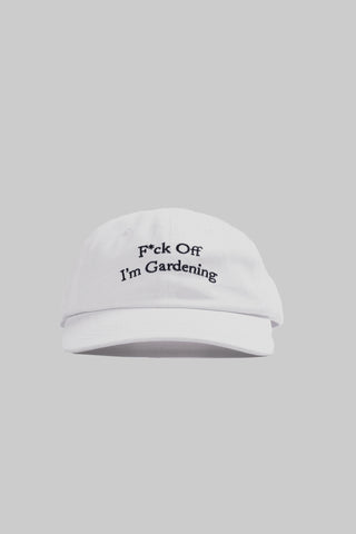 F*ck Off I'm Gardening Cap White